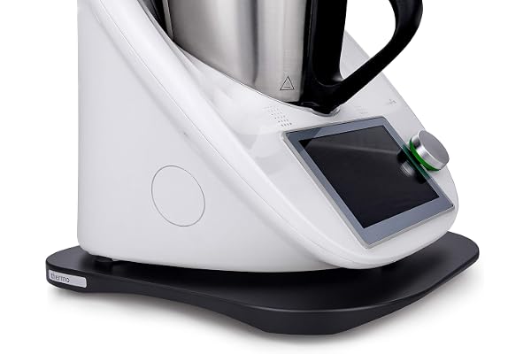 Thermobase Plance pour Thermomix TM5 e TM6 en Bois Faite à la Main Fabriquée en UE – Pour Déplacer Thermomix Rapidement … (carbon black)