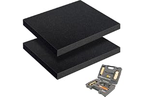 Wapasezyar Skumskärning, 400 x 300 x 40 mm stoppad skumplatta för stoppning och sittkuddar, rutnätsskum som verktygsinsats fö