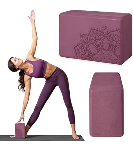 Gaiam Yoga Brick Aus EVA-Schaum - Leichter Yogaklotz Für Mehr Stabilität