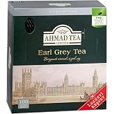 Ahmad Tea Earl Gray Bergamot Flavored Cup Bag Tea 100 packs (100 x 2 Gr)