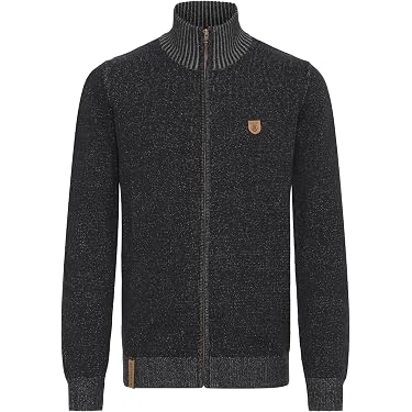 Cardigan Zippé Pour Homme, Col Châle épais, Manches Longues - Veste Chaude Décontractée Automne-hiver Avec Poches