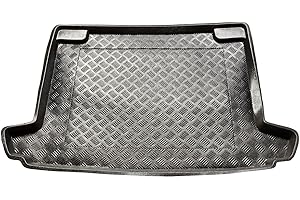 M MOTOS MOTOS Kofferraumwanne Kofferraummatte passt für Renault Clio III 2008-2013 Kompletter Schutz für Ihr Auto bei Allen Wetterbedingungen mit perfekt passenden kofferraummatten