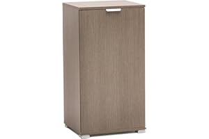 MeMi Me108RG Armadietto, Legno, Rovere Grigio, 38x45x85 cm