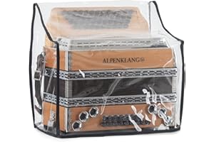 Alpenklang Cover für Steirische Harmonika Transparent - Schutzhülle für Steirische - Abmessungen (BxTxH): ca. 38 x 22 x 38 cm - aus PVC - Transparent