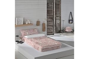 Saco Nórdico sin Relleno Haciendo el Indio Seahorse (90 x 190 cm) (Cama de 90)