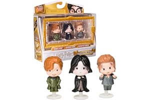 Wizarding World Harry Potter - 3 Figurines Rivaux Moments Magiques - Poupées Articulées Jouer et Exposer - Jouet Enfant 6 ans+