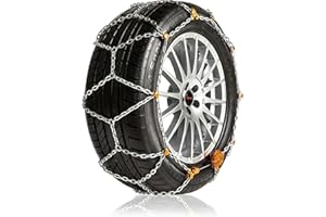 Weissenfels RCS OUTDOOR - Catene da Neve Omologate, 1 paio - Consigliata per Compact Suv, misura 70, NRCS070GDO
