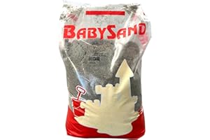 Centro Natura & Pet shop Babysand Sabbia per Bambini Lavata Setacciata Naturale Ecologica Sabbia per Sabbiere Aree Gioco Parchi Giardino Confezione 25kg