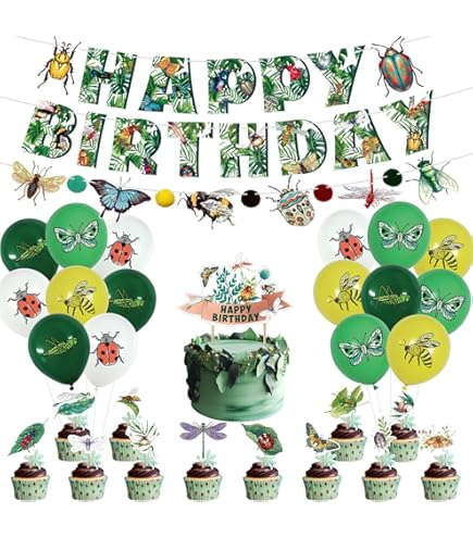 Servet met reliëf ~ Lieveheersbeestjes ~ Insecten ~ Tuinfeest Servet met reliëf ~ Lieveheersbeestjes ~ Insecten ~ Tuinfeest