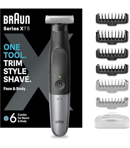 Braun Series X XT5300 Men's Beard Trimmer/Body Groomer/Electric