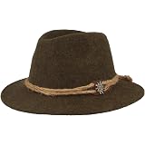 Cappellishop Cappello Tradizionale in Feltro di Lana Tirolese Oktoberfest  da camminatore : Amazon.it: Abbigliamento