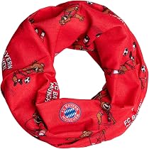 Produktbild von 1. FC Köln Multifunktionstuch – Offizieller Schal/Halstuch Mit Fleece-Innenfutter, Blau Mit Logoprint (100% Recyceltes Polyester)