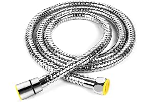 180CM Extra Long Shower Hose, Baytion 360°Anti-twist 304 Stainless Steel Handheld Shower Hose for Shower/Sitz Bath【Leak-proof & Anti-erosion】