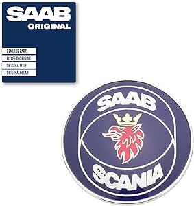 Logo originale per cofano "Saab / Scania", per SAAB 9-3 ...