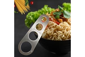 ARIATI Single Stainless Steel Spaghetti Measuring Tools for Perfect Portions - Ideal Pasta Noodle Portion Control Accurate Measurement Dishwasher Safe