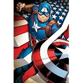 Prime 3D - Captain America - 300 Piece Puzzle - Metal Box