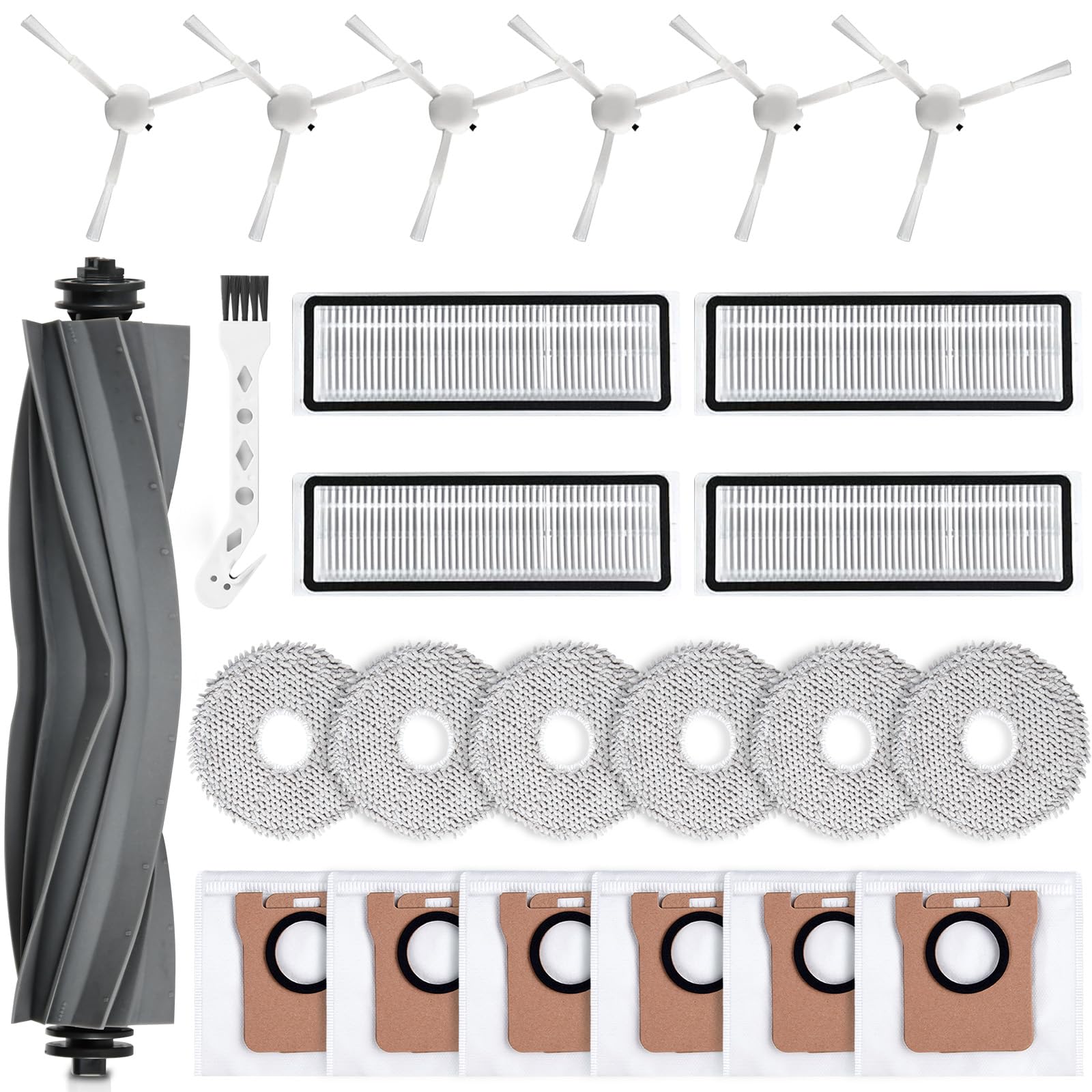 The Ultimate 24 Pack Accessories Kit for Dreame L10s Ultra Robot Vacuum