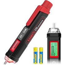 Xrten HT107E Socket Tester – RCD Plug Tester With LCD, 90-250V, For Outlet Safety Inspections