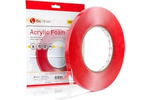 Dwustronna, Przezroczysta, Trwała Taśma Klejąca 9mm x 10m. Dobrze Przylepna, Silny Klej, Wodoodporna, Idealna do LED-owych Drzwi Samochodu, Sanojtape, Nano-Uszczelniająca Żelowa Pianka o Grubości 1mm