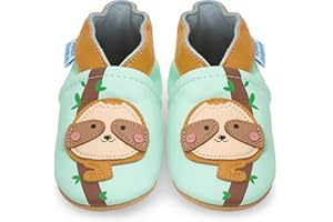 JUICY BUMBLES Scarpe Bambino in Morbida Pelle - Scarpine Neonato in Pelle con Suolla Scamosciata - Scarpe Primi Passi - Scarpette Neonato - Scarpe Bambina Ragazza Ragazzo …