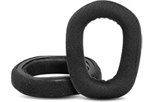 DowiTech Izolacja szumów słuchawki nauszniki wymienne nauszniki kompatybilne z bezprzewodowymi słuchawkami do gier Logitech G435 Bluetooth