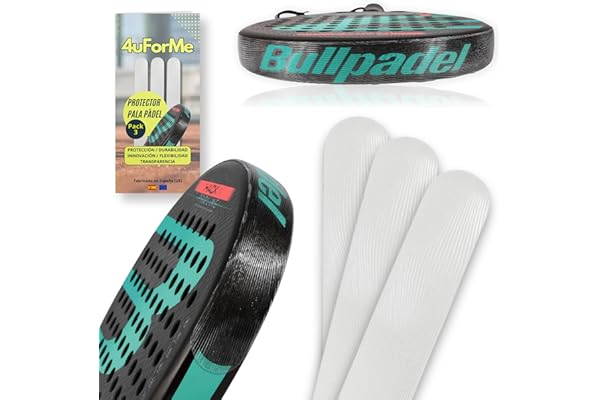 Protector Pala de Padel - Protector Pala Padel Transparente con Textura Rugosa [ Pack 2 y 3 uds ] Padel Accesorios - Protecto