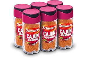 Schwartz Perfect Shake Cajun Seasoning 44 g (Pack of 6)