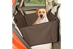 WUGLO Siège Auto pour Chien très Solide - Siège Auto pour Chien renforcé ou Panier pour Chien de Petite et Moyenne Taille en Voiture, avec 4 Bandes de Fermeture - Siège Auto ou Panier pour Chien en Voiture