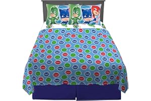 Franco Kids Bedding Super Soft Sheet Set, 4 Piece Full Size, PJ Masks
