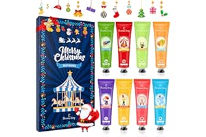 Hand Cream Gift Set, Eleanore's Diary 8Pcs Mini Hand Lotion Set, Christmas Stocking Stuffers Gifts for Women Mon Girls, Travel Size Moisturizing Hand Cream for Dry Skin, Xmas Christmas Holiday Gifts