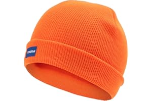 AYKRM 9 kolorów Hi Visibility czapka beanie Hi-Vis dzianinowa czapka zimowa