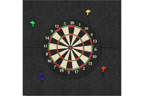 Darttavla väggskydd, utökad längd självhäftande filt väggplattor darttavla omgivande väggskydd, darttavla baksida kork darttavla backer alternativ