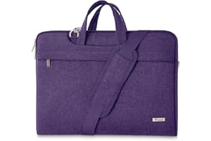 Voova Laptop Torba 15-16" Wodoszczelna z Uchwytem na Ramię dla HP/ThinkPad/IdeaPad/Dell/Surface/ASUS/MacBook Damska