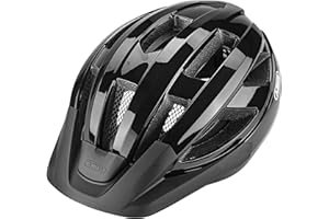 ABUS Macator Casco da ciclismo- casco sportivo per principianti - adatto anche a chi porta i capelli raccolti in una treccia - per uomo e donna