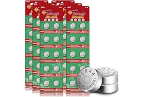 BEIDONGLI AG13 LR44 1.5V Knopfzelle Batterien Ohne Quecksilber 60 Stück(357/357A/L1154/A76/GPA76)【3 Jahre LagerGarantie】 (lr44-6-60)