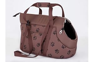 PillowPrim Hundetasche Tragetasche für kleinen und mittleren Hund, Welpen, Katze für Spaziergang - Größe M