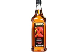 ‎PREP PREMIUM PREP PREMIUM Chiliöl 1 x 1000 ml PET - Infused Oil verleiht Grillfleisch, BBQ-Gerichten, Fisch und Gemüse einen pikanten Hauch von Schärfe Öl mit Chili