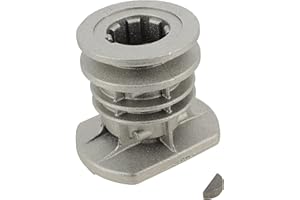 Matijardin - Support de lame + clavette compatible avec Castelgarden GGP 22465608/0 Ø 25,4 mm