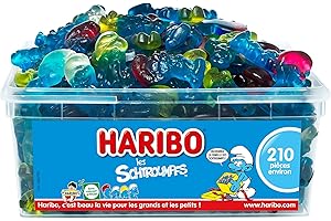 Haribo Les Schtroumpfs Bonbons Gélifiés, 1180g