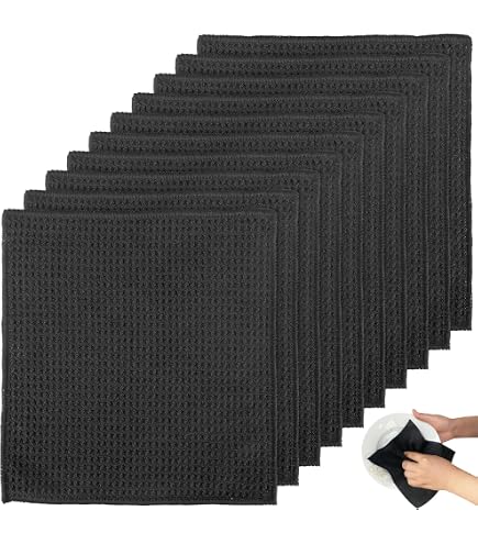 Piatti Da Cucina In Microfibra Multiuso Di Panni La Pulizia Della Cucina, Colore Assorto, 10