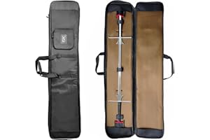 LEONARK HEMA Bag, Zaino protettivo Feder Sword, 142cm, doppio manico, tessuto Oxford 1680D, può contenere 2 spade, tasca per accessori, tasca trasparente per carte, nero
