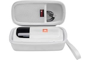 XANAD Custodia per JBL Tuner 2 / Flip Essential 2 /Flip 7/6 / 5 Casse Portatili Bluetooth (Bianco)