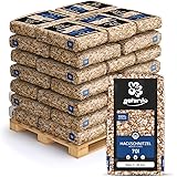 GALAMIO Holzhackschnitzel Hackschnitzel Mulch Natur Wald Kiefer Pinus Sylvestris Garten Dekor Holz Häcksel Grob 5-60mm 70l x 