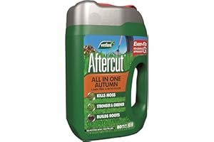 Aftercut All In One Autumn Lawn Care (Lawn Feed and Moss killer) Even Flo Spreader, 80 m2, 2.8 Kg