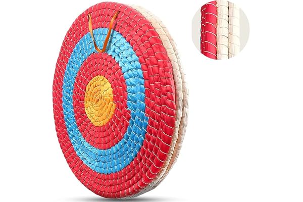 FYANER Cibles de tir à l'arc, Cible Traditionnelle Faite à la Main en Paille, Cible tir à l'arc parenthèses