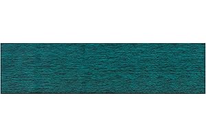 REDS SRL Tappeto ARTURO - Tappeto passatoia antiscivolo per ingresso e cucina - Antimacchia, lavabile e rifilabile - 50x300 cm