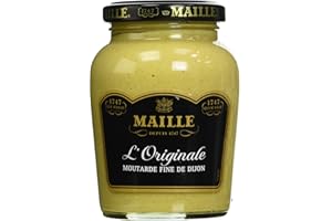 Maille Moutarde Fine de Dijon L'Originale Forte Bocal 215g - Lot de 3