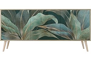 HEALANCY BIOMEDICAL HEALANCY Cassettiera a 3 ante, Cassettiera per la Camera da letto Cassettiera Bassa per il Soggiorno, il Corridoio, la Camera da Letto Cassettiera Moderna di Design alla Moda