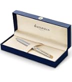 Waterman Exception Füllfederhalter – Blaue Lackierung, 18K Goldfeder, Made In France