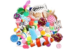 HIGHLAND FARMS SELECT Cat Toys Variety Pack for Kitty 20 Pieces